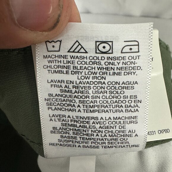 Lee Womens Olive Grove 4 Inch Shorts Size 16 Cotton Blend Casual Lightweight - Picture 7 of 10